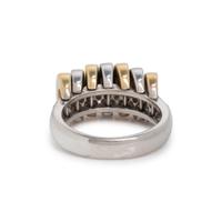 BICOLOR GOLD AND DIAMOND RING