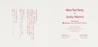 After Andy Warhol, (American, 1928-1987), Mao Tse-Tung, 1972 (announcement card for Multiples, Inc. and Castelli Graphics)