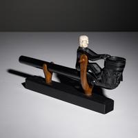 Haida Argillite Portrait Pipe