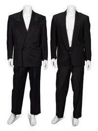 Gianni Versace, Two Black Suits