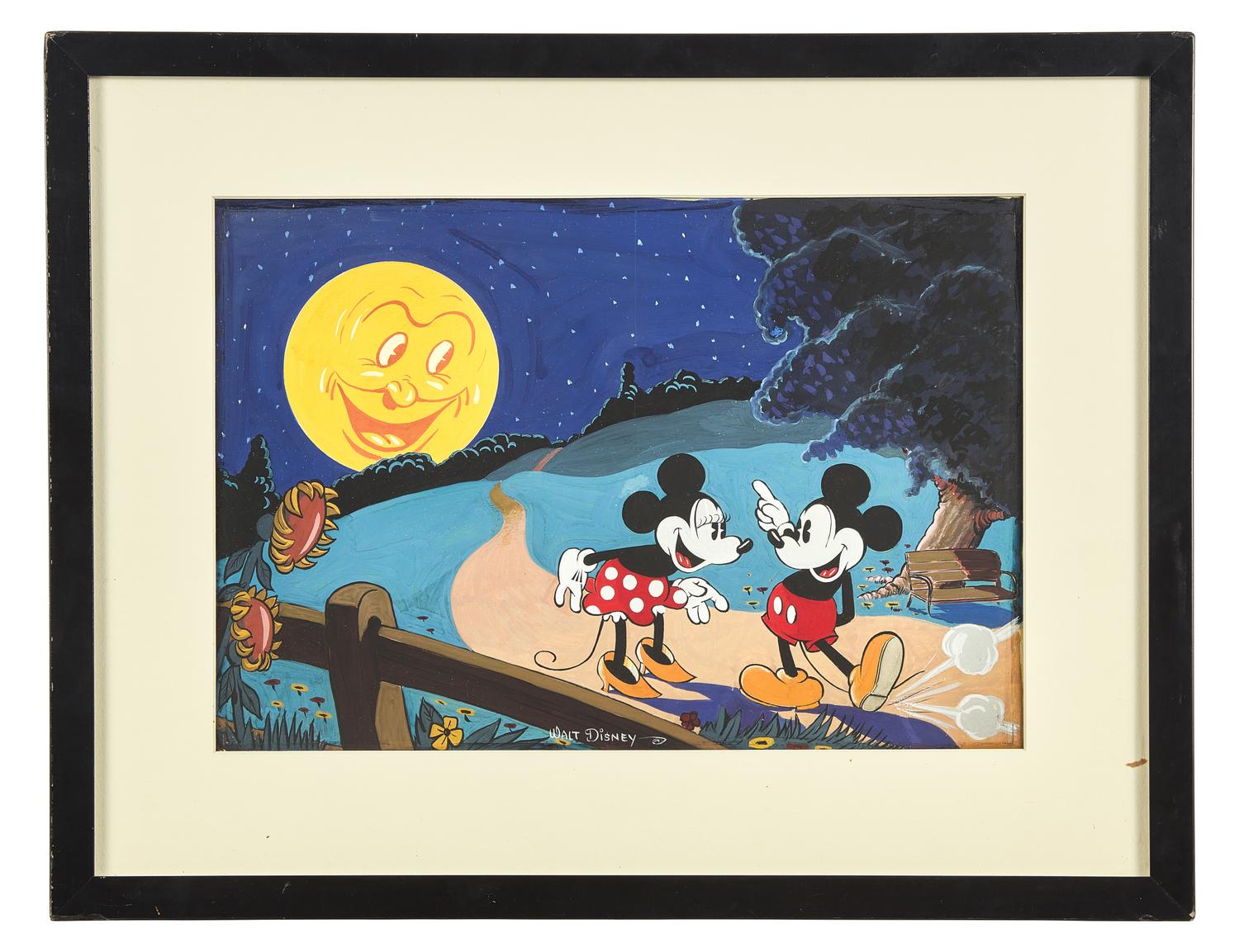 Mickey and Minnie Walking in the Moonlight, ca. 1932-34