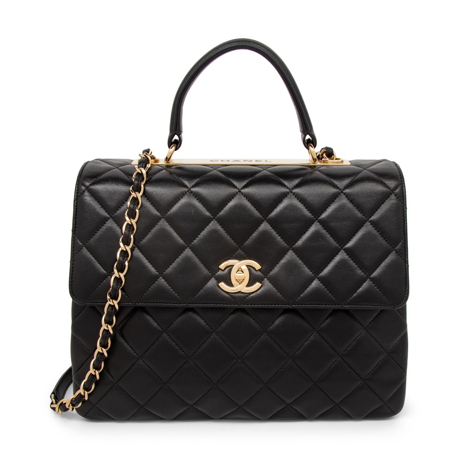 Chanel, Large Square Top Handle Flap Bag