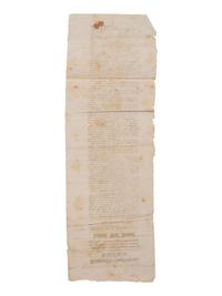 [CIVIL WAR]. Huntsville Confederate Extra . 1 February 1863.