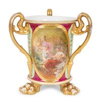 Four Continental Porcelain Articles — LATE 19TH/EARLY 20TH CENTURY