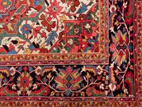 A Heriz Wool Rug
