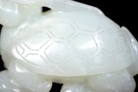 Four Chinese Celadon Jade Carvings of Animals