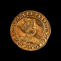 [ GREAT BRITAIN] Edward VI Gold Half-Sovereign (ND; 1549-1550)