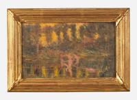 Arthur B. Davies (American, 1862–1928) - A Group of Three Landscape Scenes