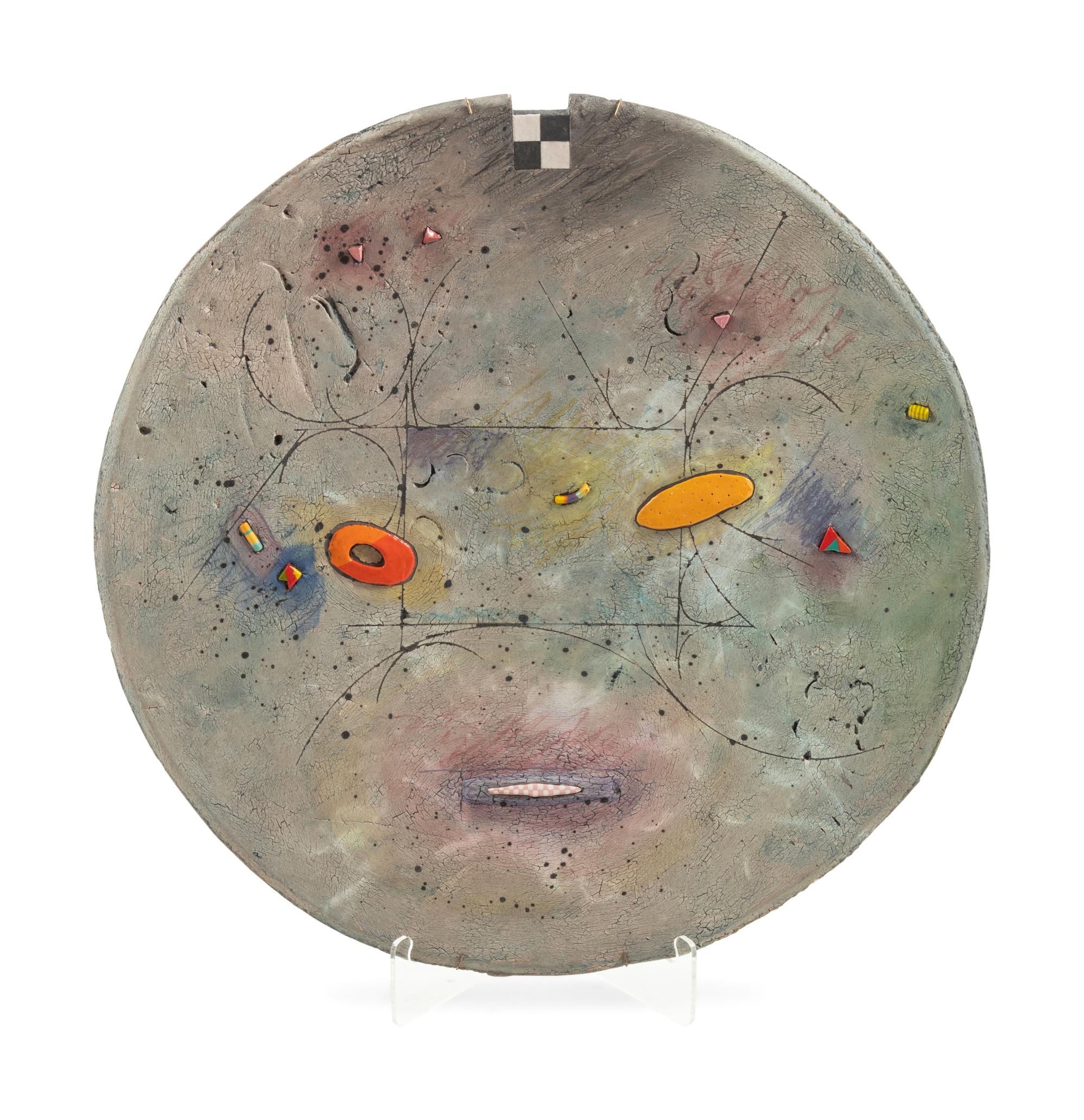 A Modern Studio Ceramic Charger