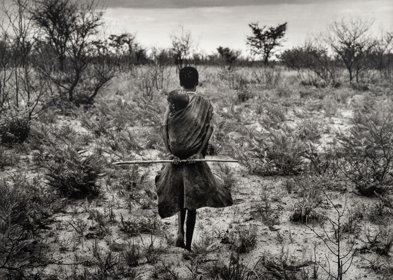 Sebastião Salgado (born 1944) Bushmen, Botswana (Mother and child,) 2008