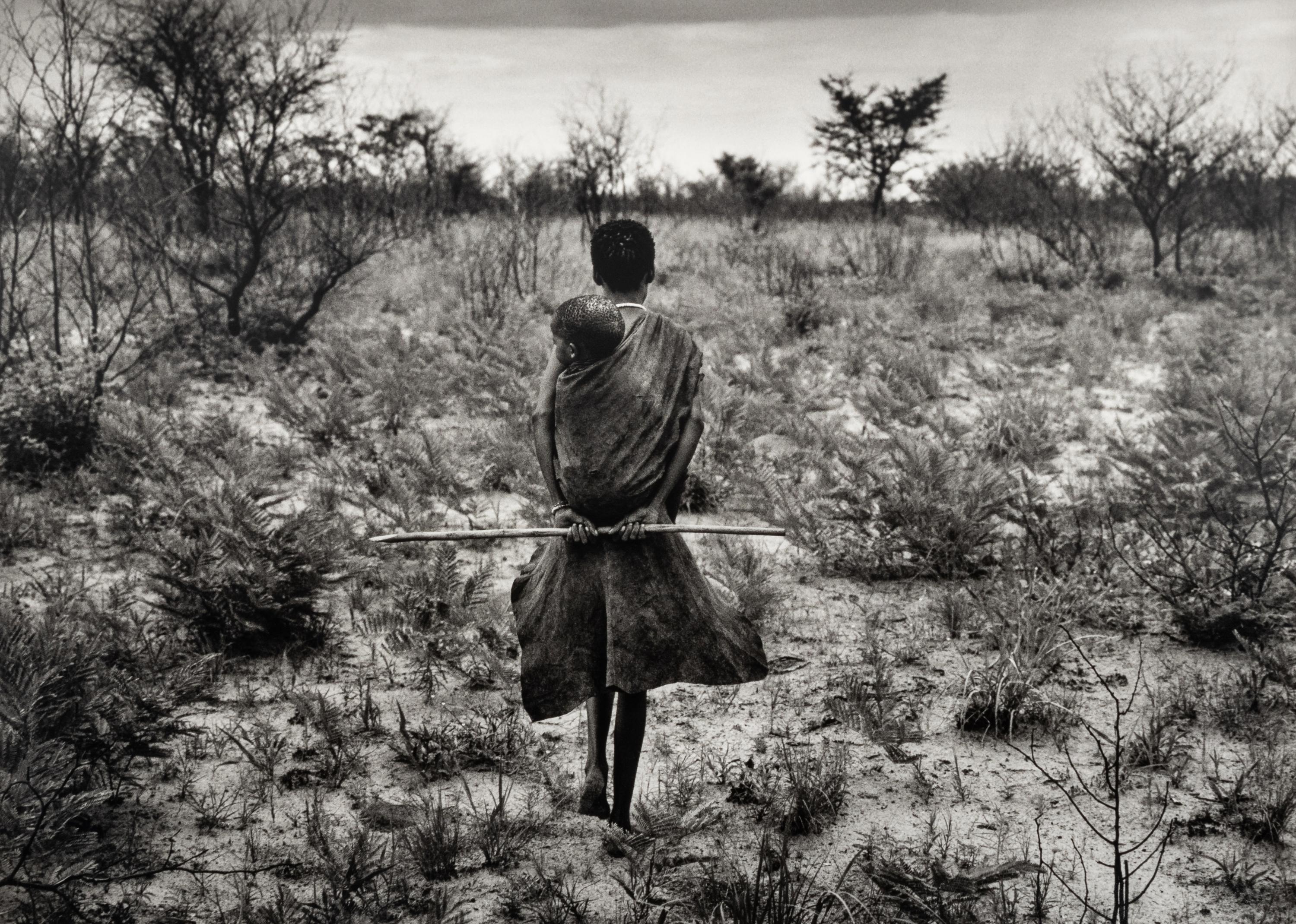 Sebastião Salgado (born 1944) Bushmen, Botswana (Mother and child,) 2008