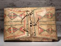 Blackfeet Painted Buffalo Hide Parfleche Envelope