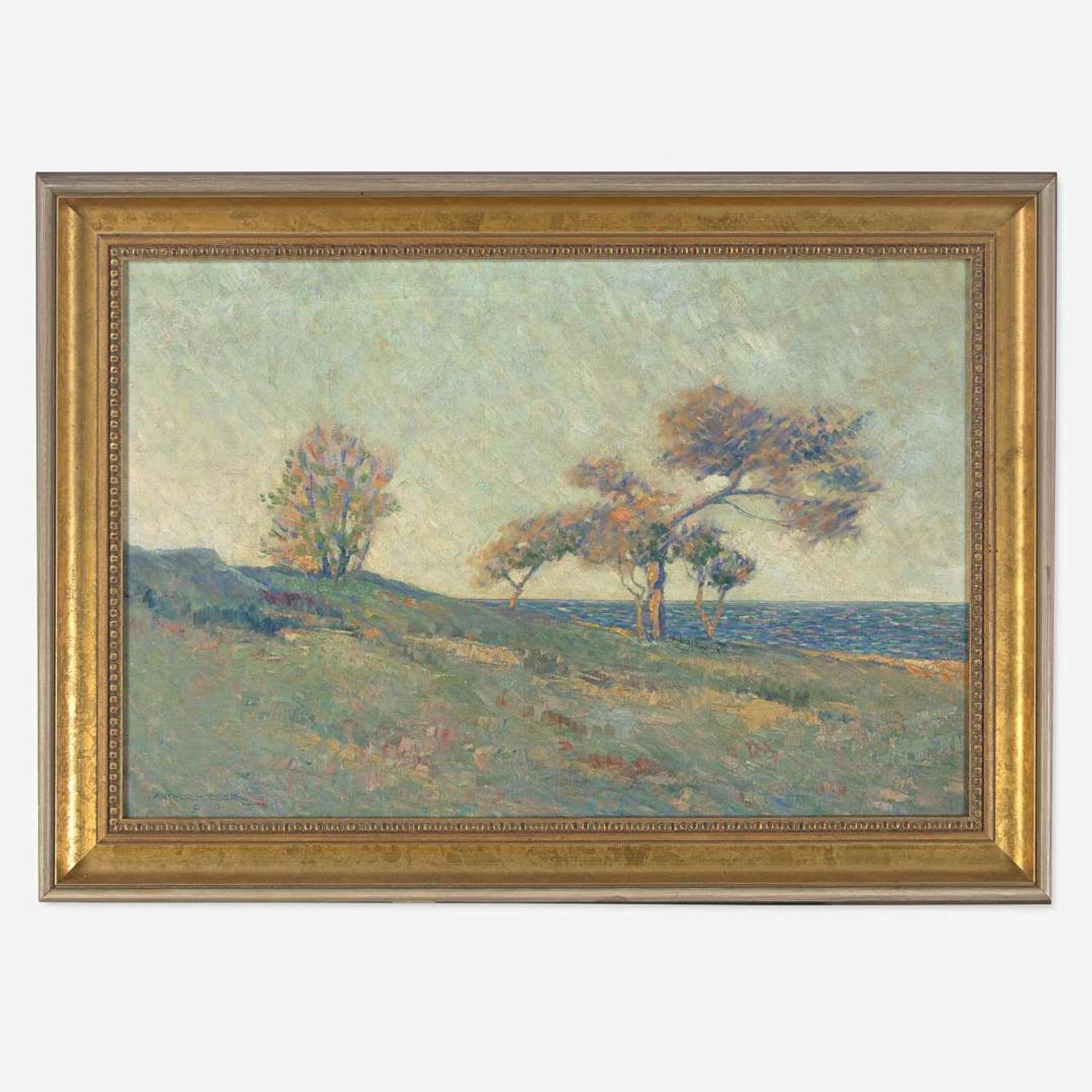 Arthur Hoeber (American, 1854-1915) Trees