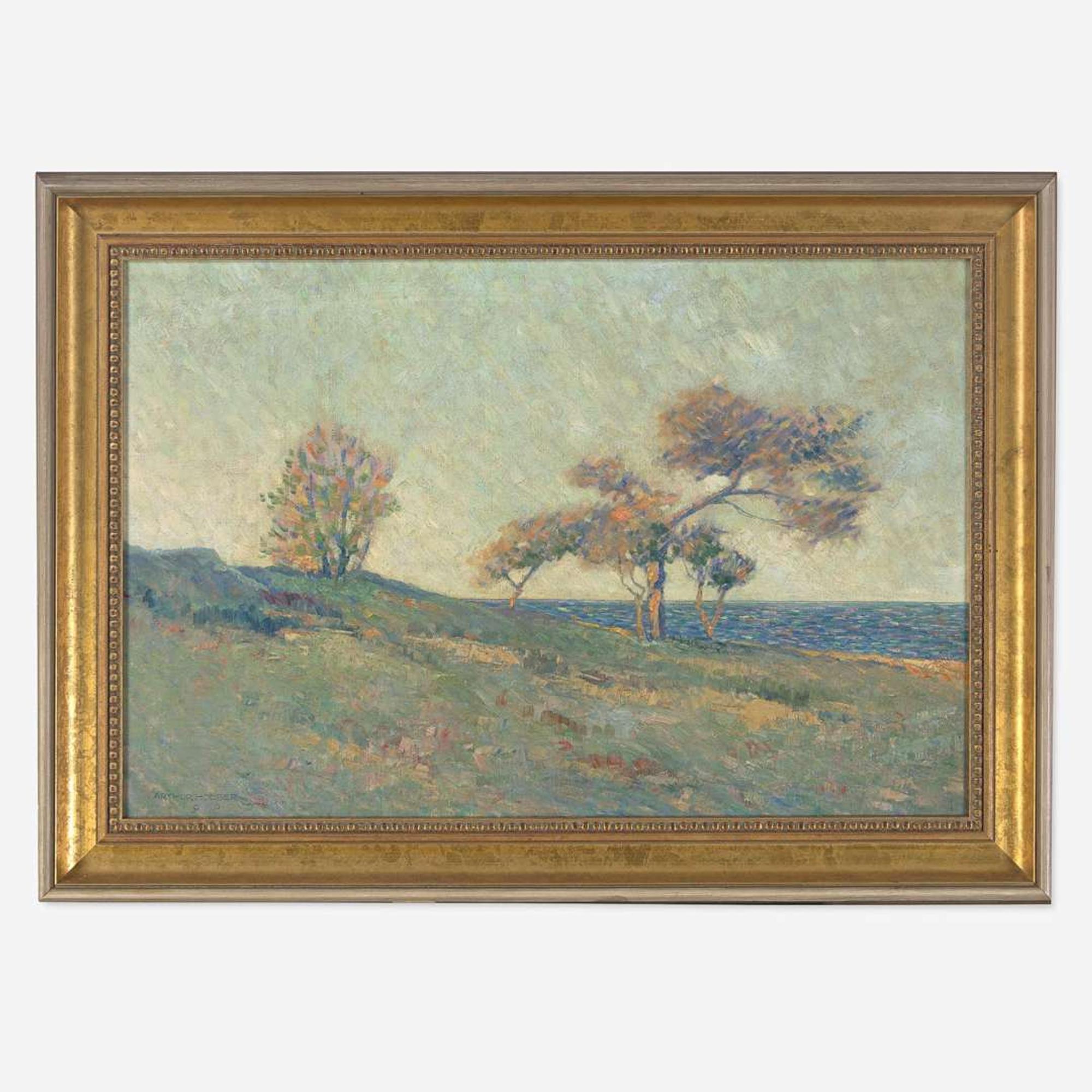Arthur Hoeber (American, 1854-1915) Trees