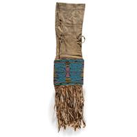 Blackfeet Beaded Hide Pouch
