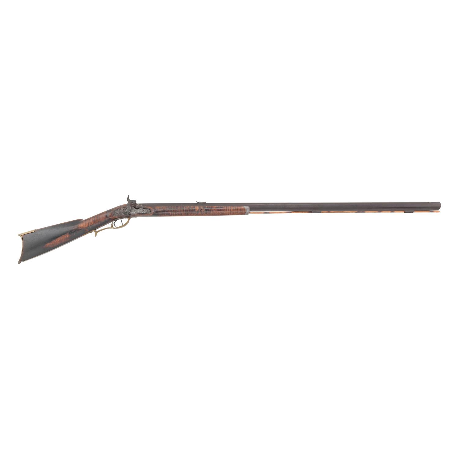 Half Stock Percussion Rifle Marked Madison