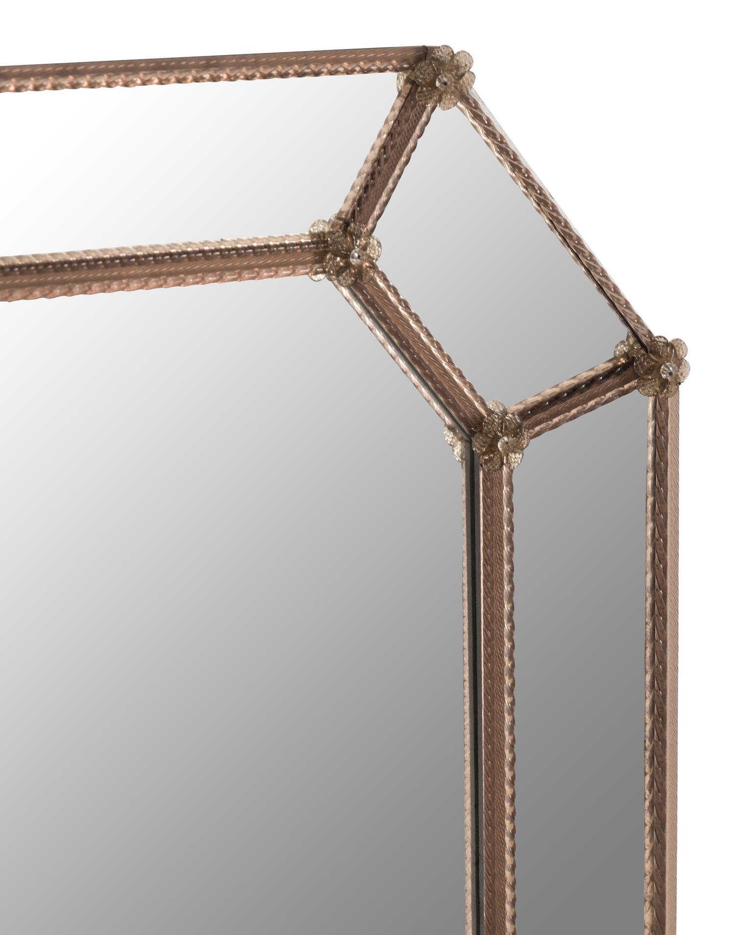 A Venetian Glass Mirror