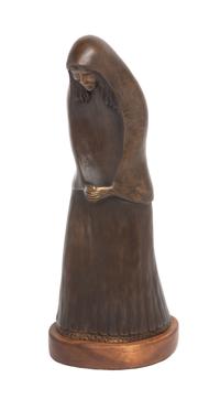 An American Bronze Figure Height 10 inches. — PHILLIP HAOZOUS (b. 1941)