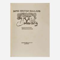 [Children's & Illustrated] [Rackham, Arthur] Some British Ballads