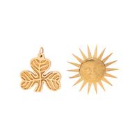 COLLECTION OF YELLOW GOLD ARTICLES