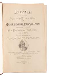 [BOOKS.] Group of 6 assorted titles, incl. No-Wa-Na and General John Sullivan's Indian Expedition .