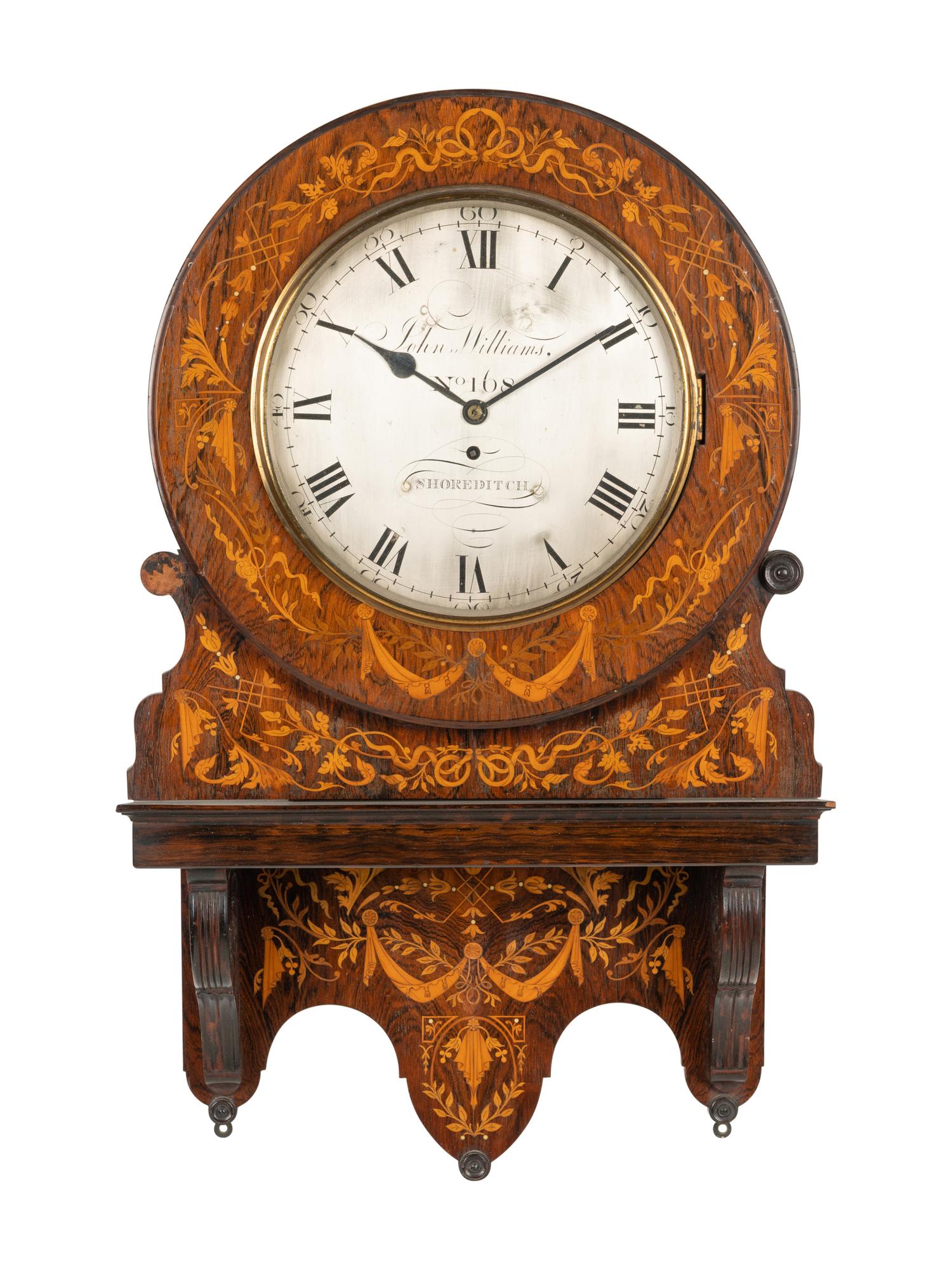 A William IV Marquetry Bracket Clock