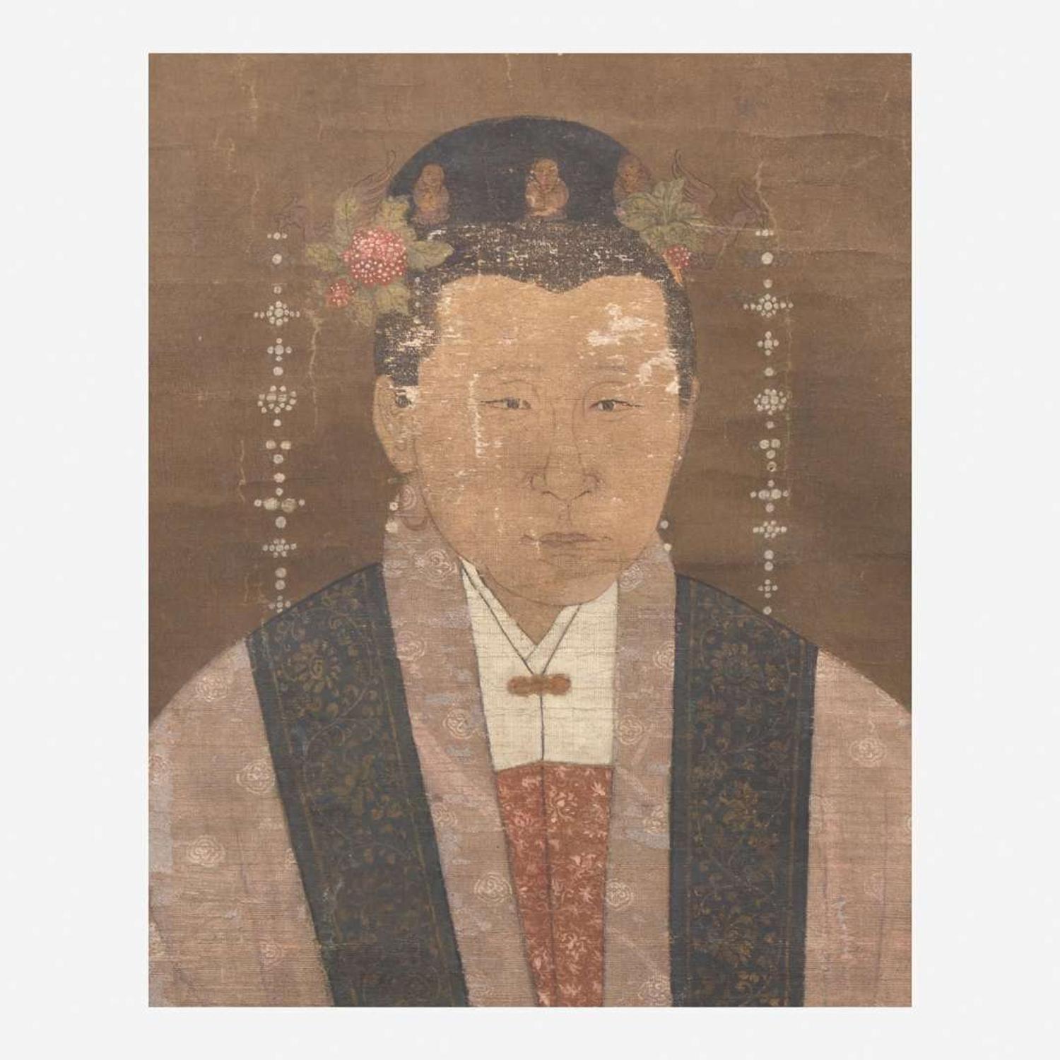 A Korean ancestor portrait 朝鮮祖先畫 Joseon dynasty (1392-1897) ????