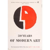 Eight Modern and Contemporary Art Exhibition Posters