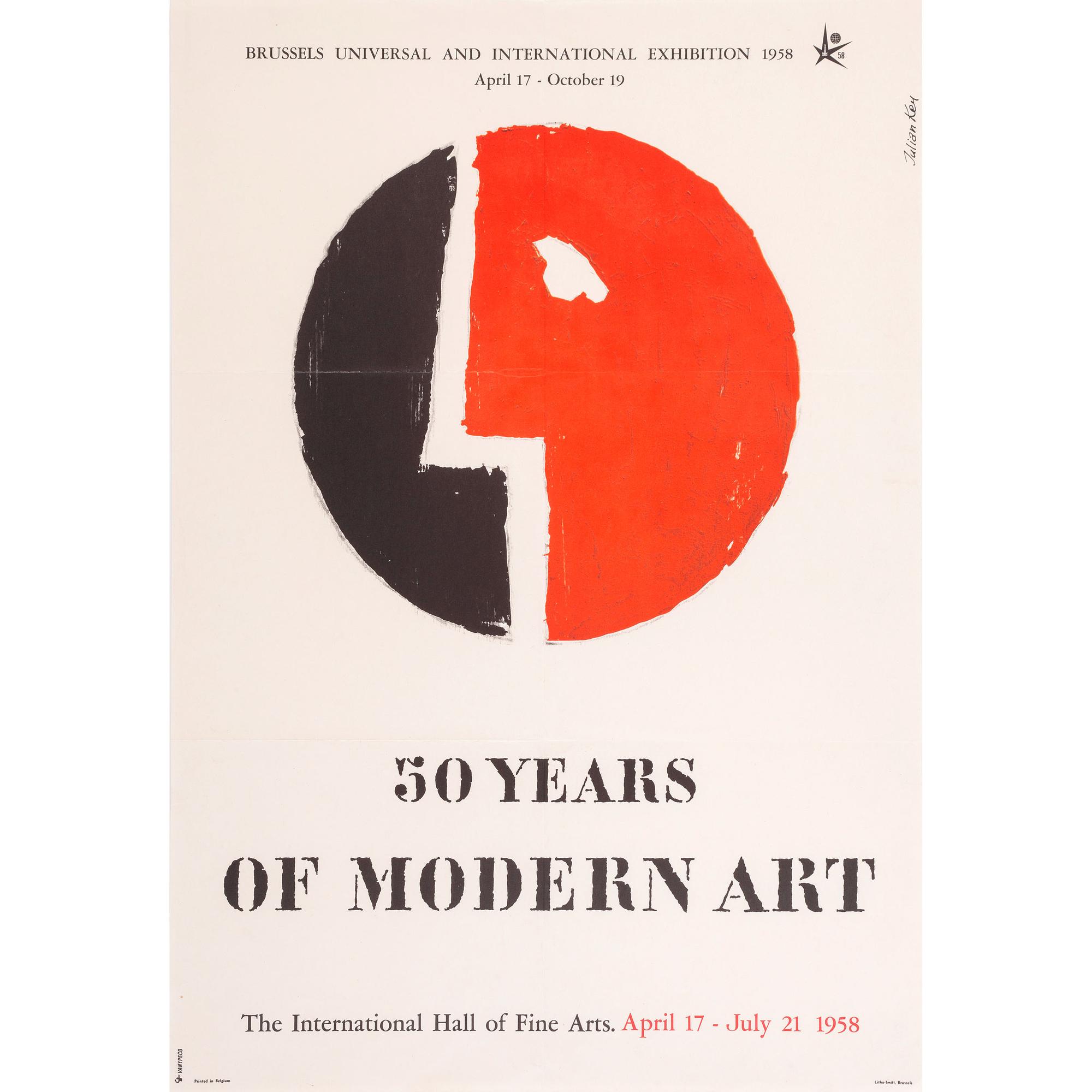 Eight Modern and Contemporary Art Exhibition Posters