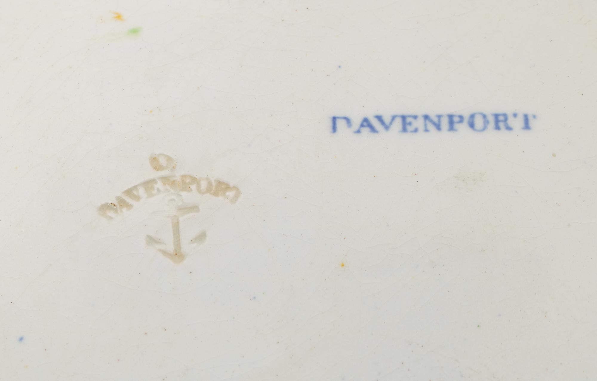 A Group of Eleven Davenport Flying Bird Ironstone Dining Articles