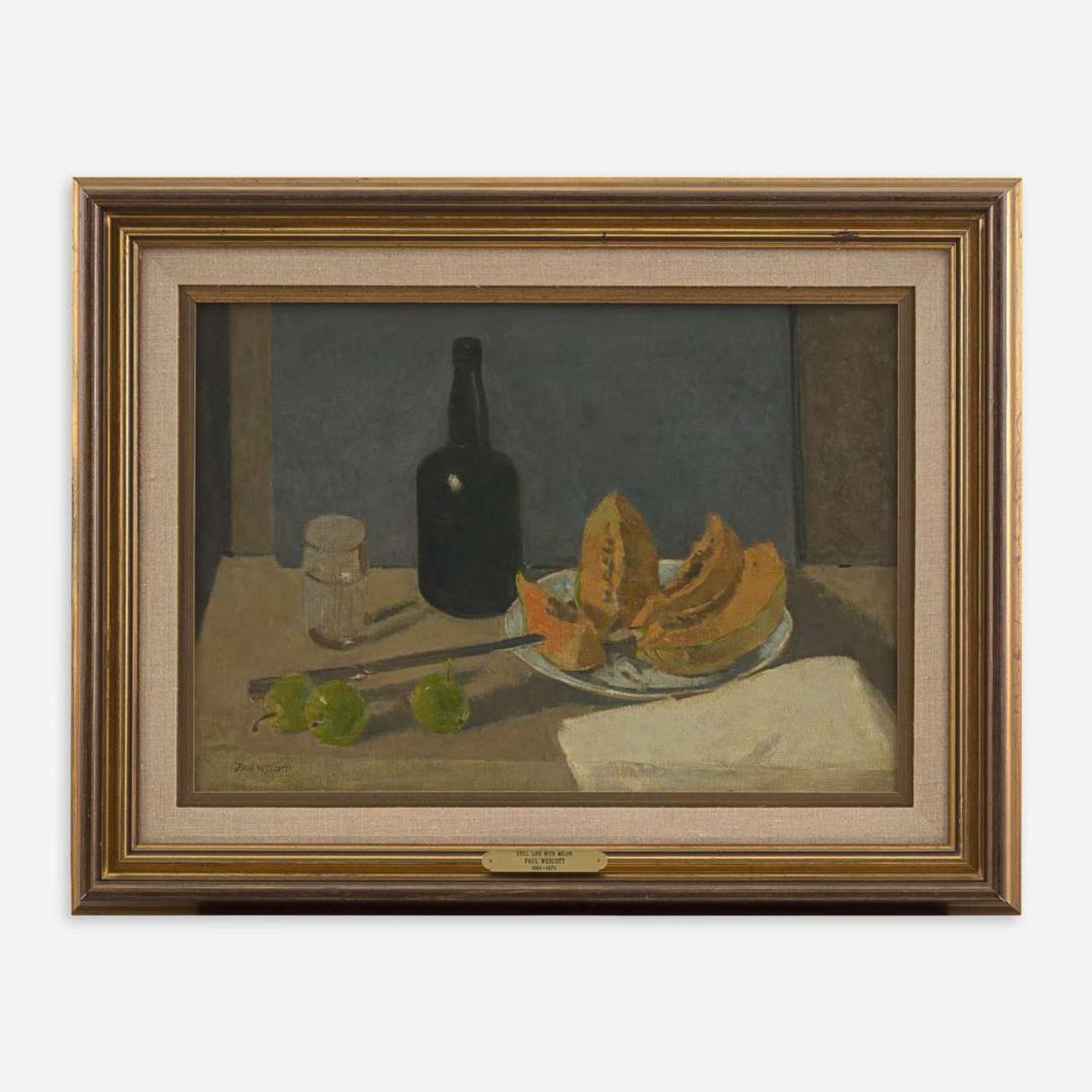 Paul Wescott (American, 1904–1970) Still Life with Melon