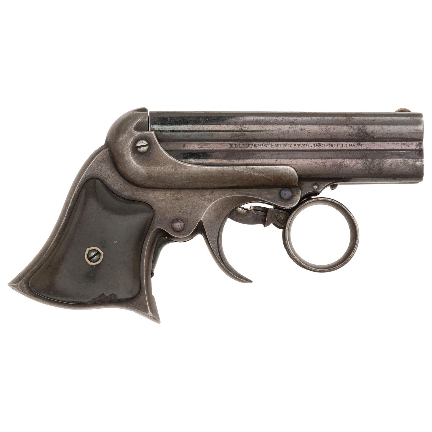 Remington Elliot .32RF Ring Trigger Pepperbox