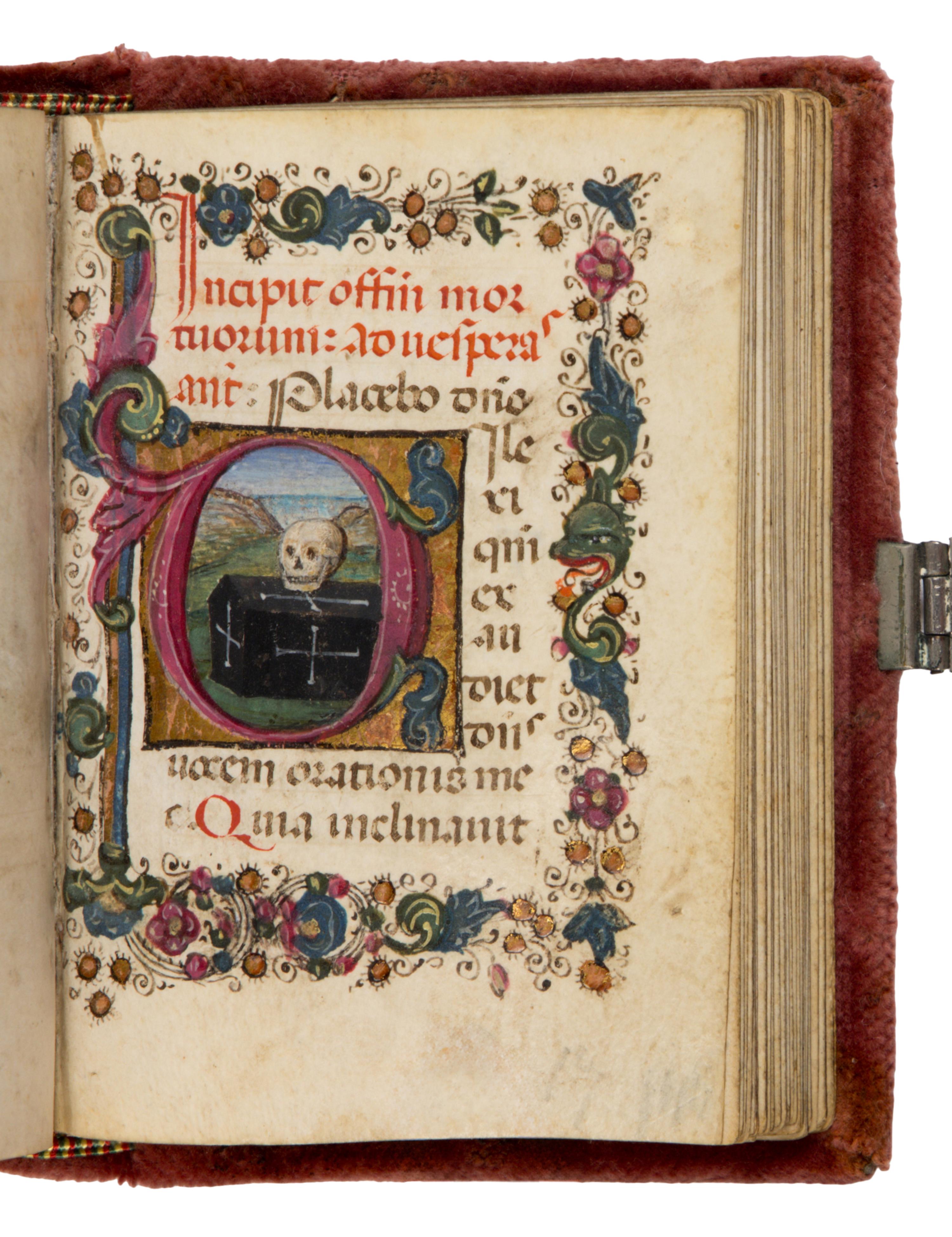 MASTER OF THE PICO PLINY, WORKSHOP (Venice and Ferrara, active c. 1460-1505) Book of Hours, in Latin, illuminated manuscript on parchment [Italy, Venice, c. 1485–1490]