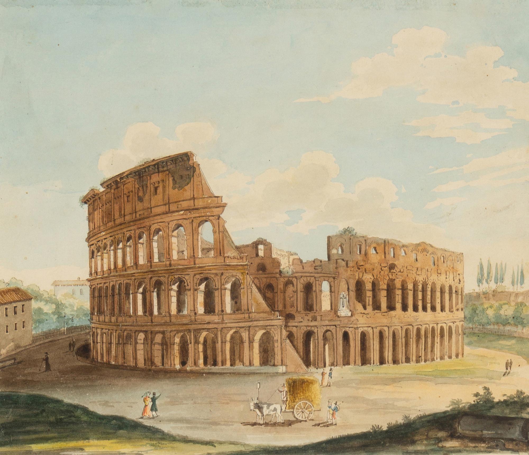 Four Italian Watercolors