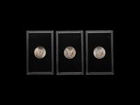 A Group of Three Carson City GSA: Morgan $1 Coins