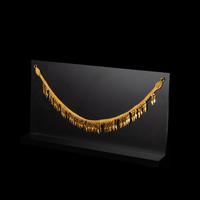A Greek Gold Strap Necklace