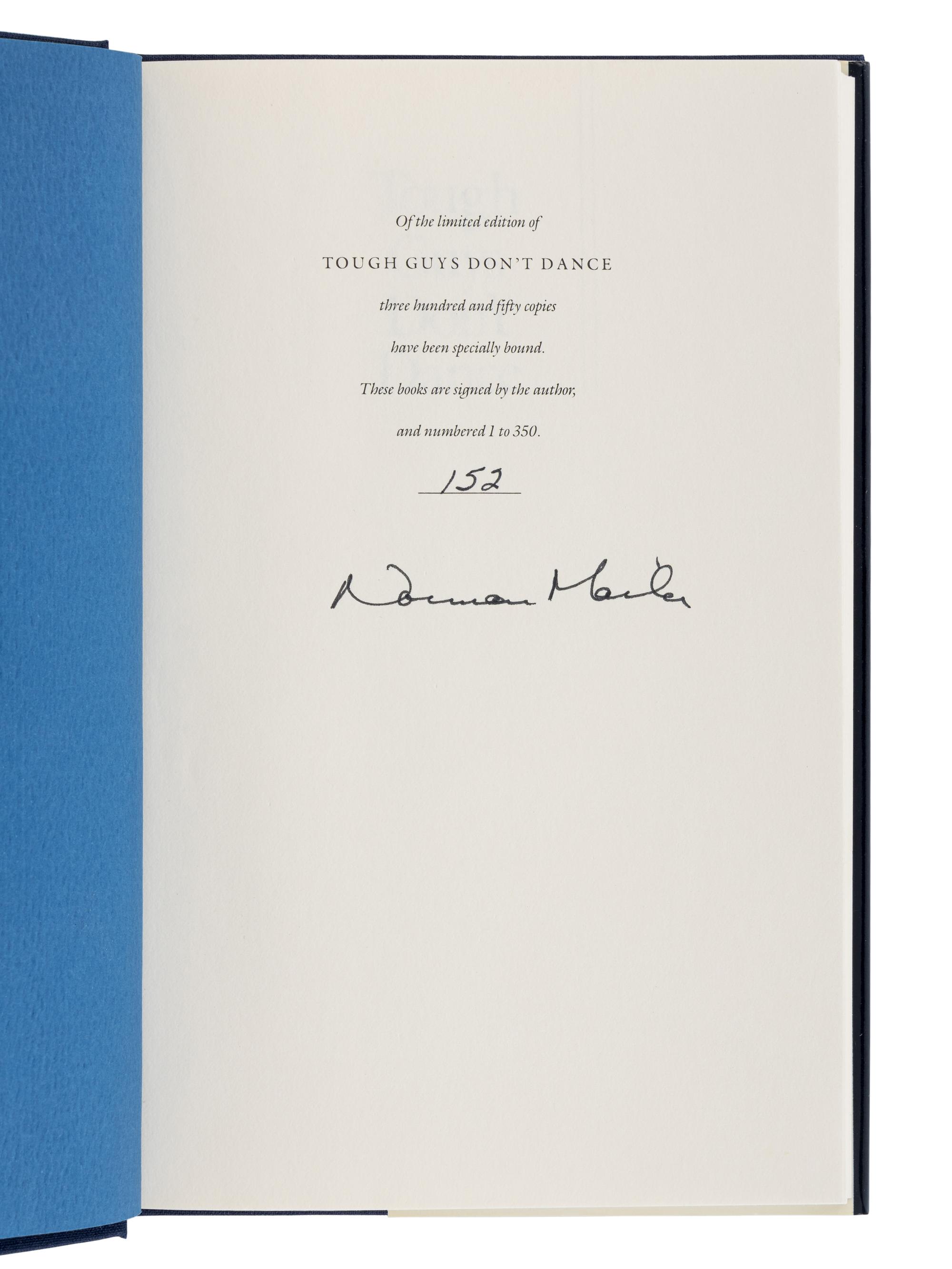 MAILER, Norman (1923-2007). A group of 14 works of fiction by Mailer, MOST FIRST EDITIONS, MANY SIGNED, comprising: