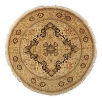 A Persian Style Circular Wool Rug