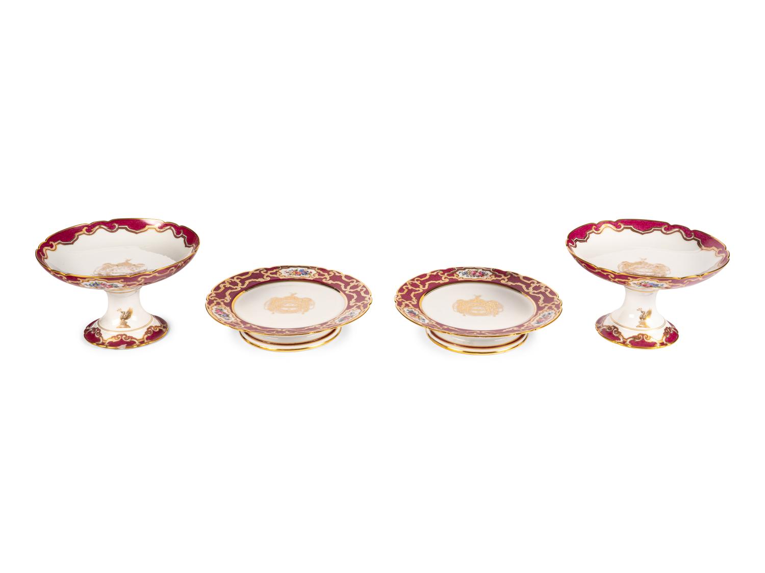 A Sèvres Porcelain Dessert Service