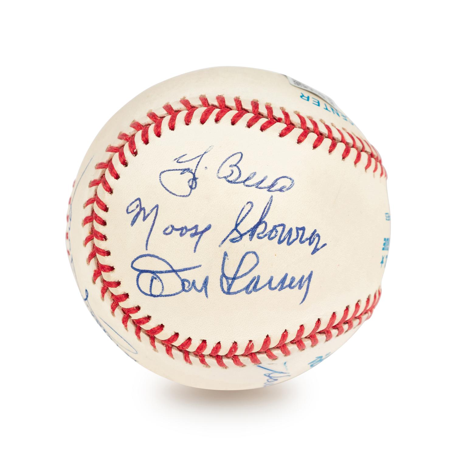 A Multi-Signed 1950s New York Yankees Autograph Baseball (Beckett Authentication Services BAS Certified),