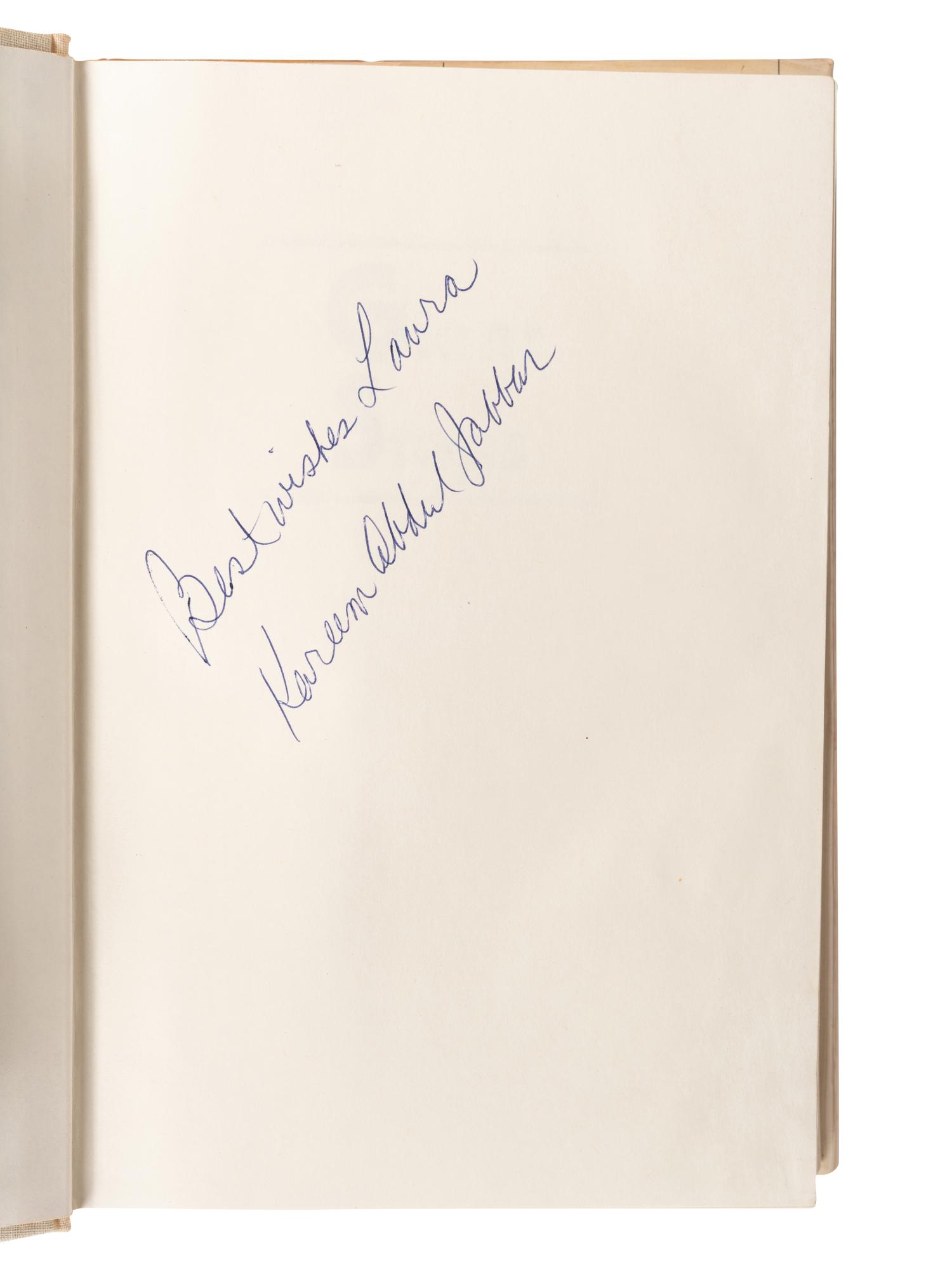 A Group of Nine Books on Basketball Including Signed Autograph Editions