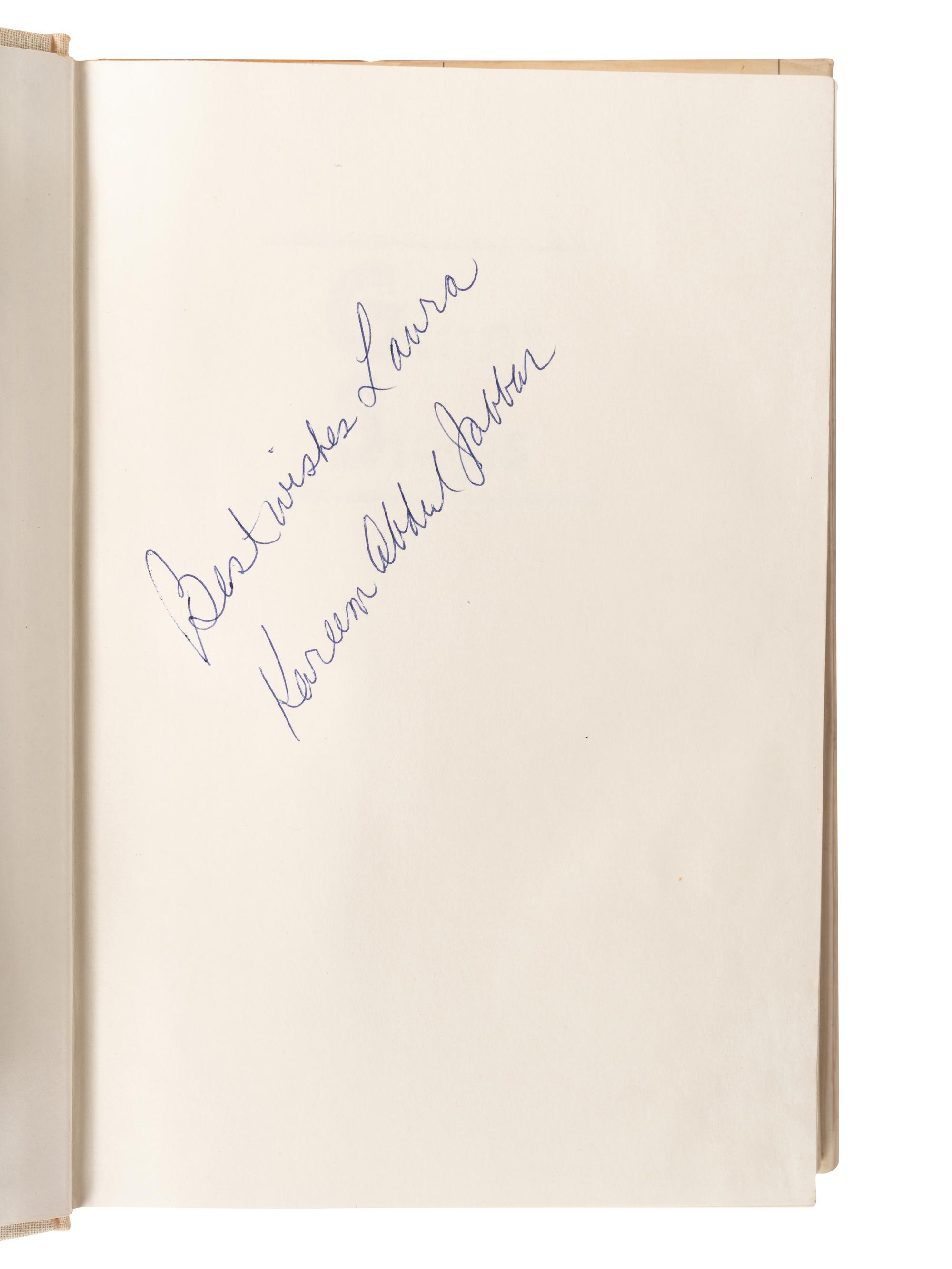 A Group of Nine Books on Basketball Including Signed Autograph Editions