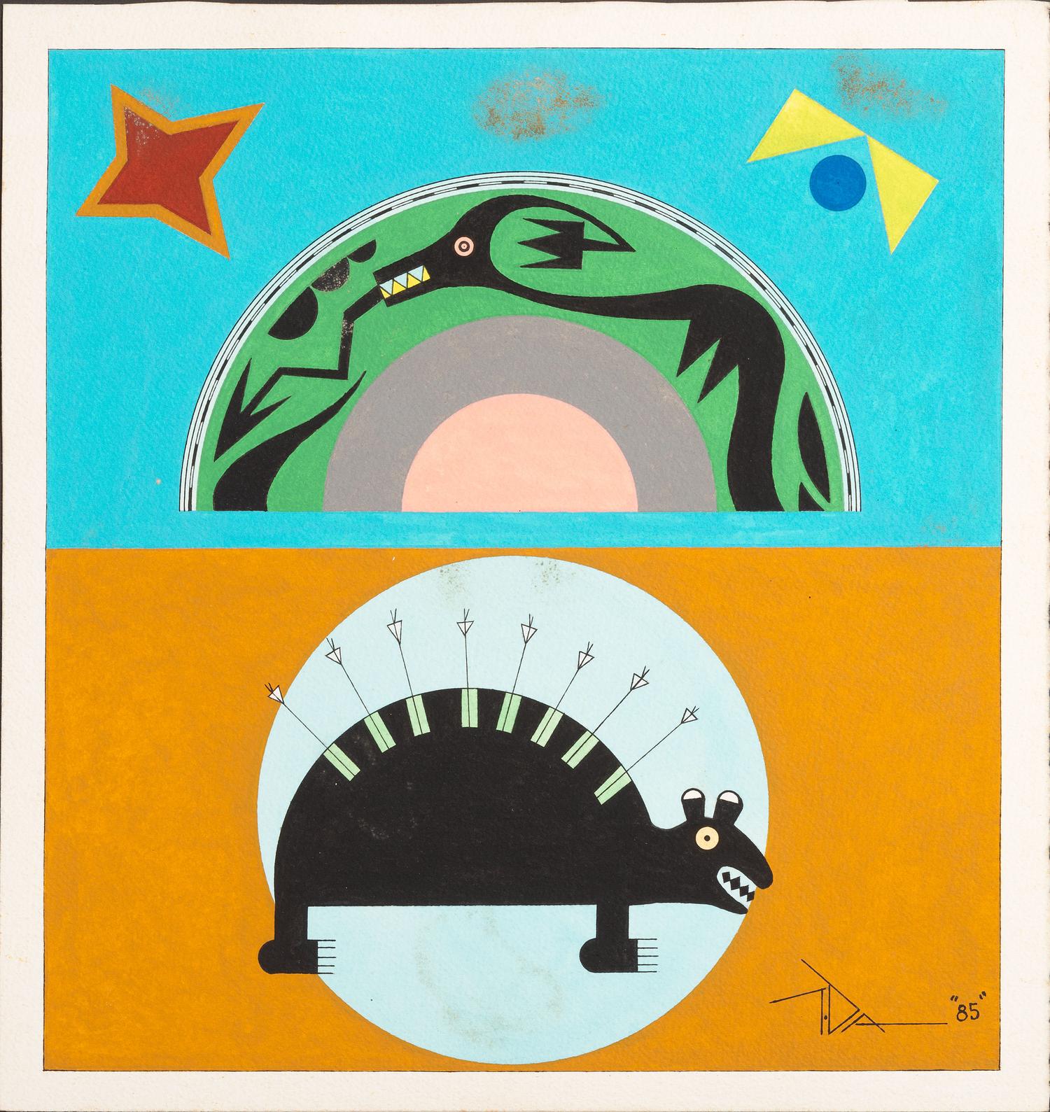 untitled, Avanyu and Bear