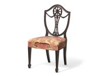 A George III Style Mahogany Child's Shield-Back Side Chair