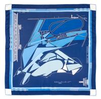 An Hermes 90cm Silk Scarf, 36"x36".
