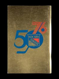 A Group of 16 1960s - 1980s New York Rangers Blue Book Media Guides,