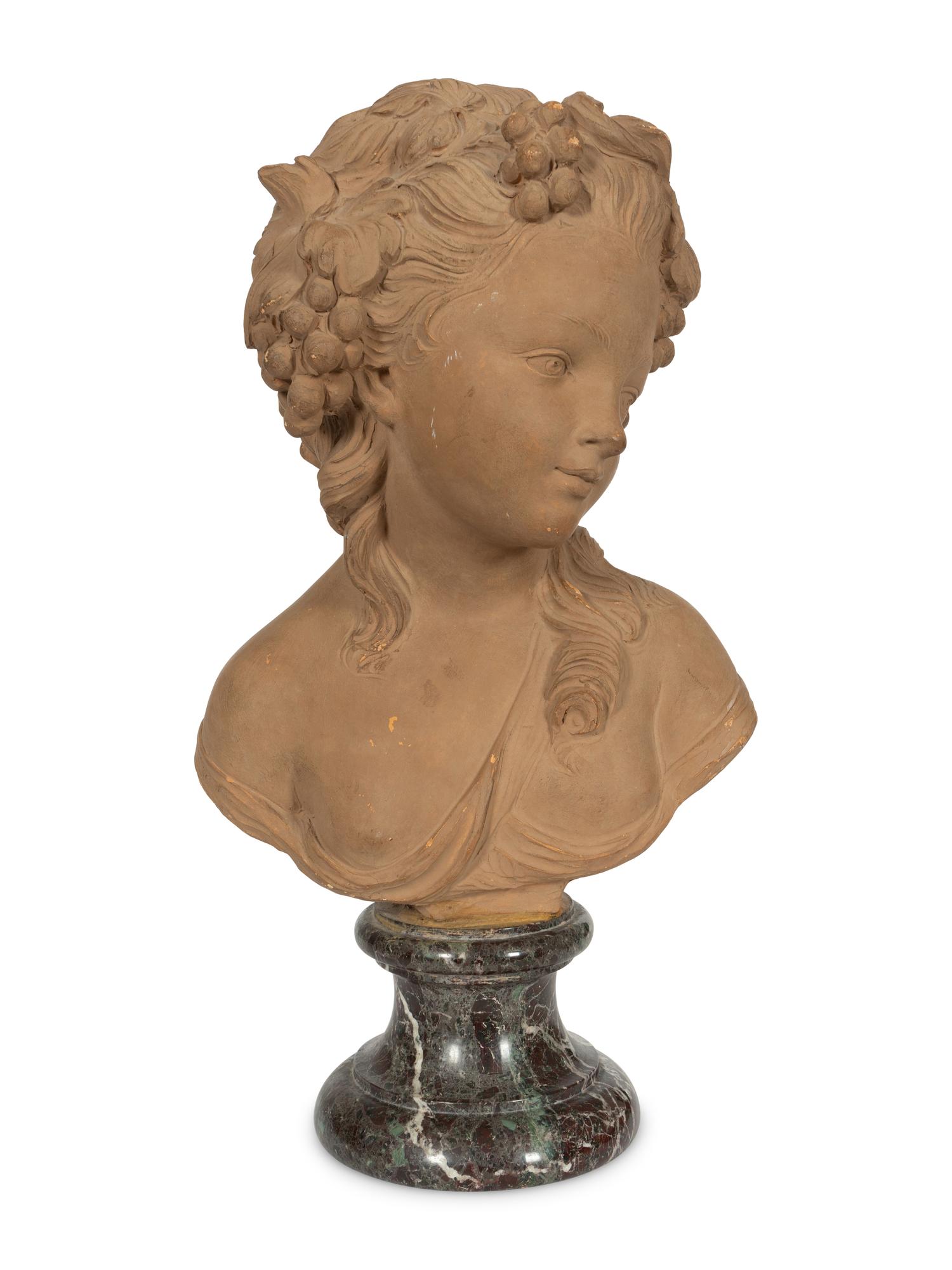 A French Terracotta Bust