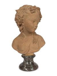 A French Terracotta Bust