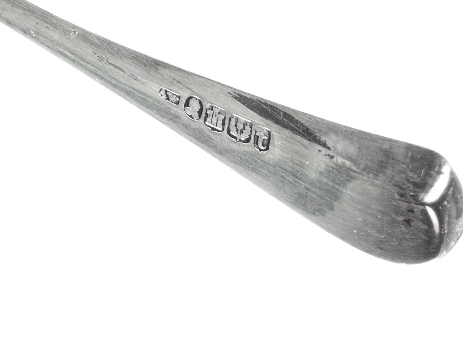 A Pair of Scottish George IV Silver Berry Spoons