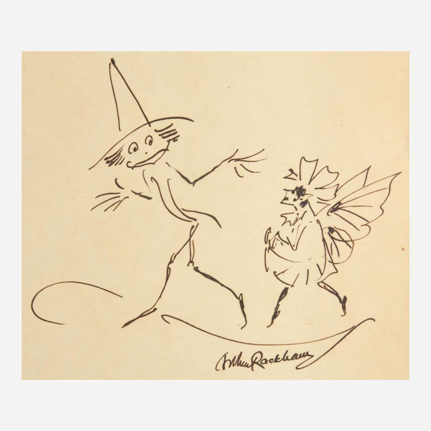 [Children's & Illustrated] [Rackham, Arthur] Barrie. J.M. Peter Pan in Kensington Gardens...